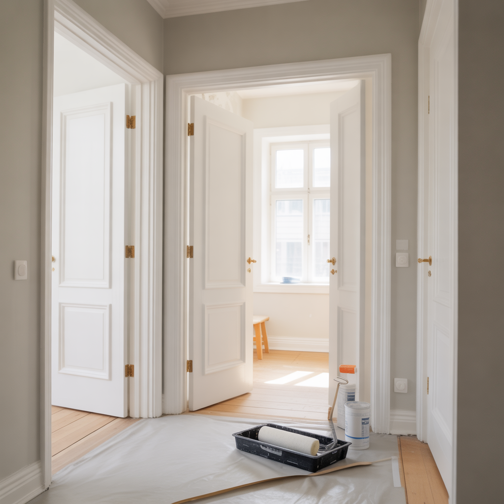 11.Sa malar du dorrar och lister for en sammanhallen inredning