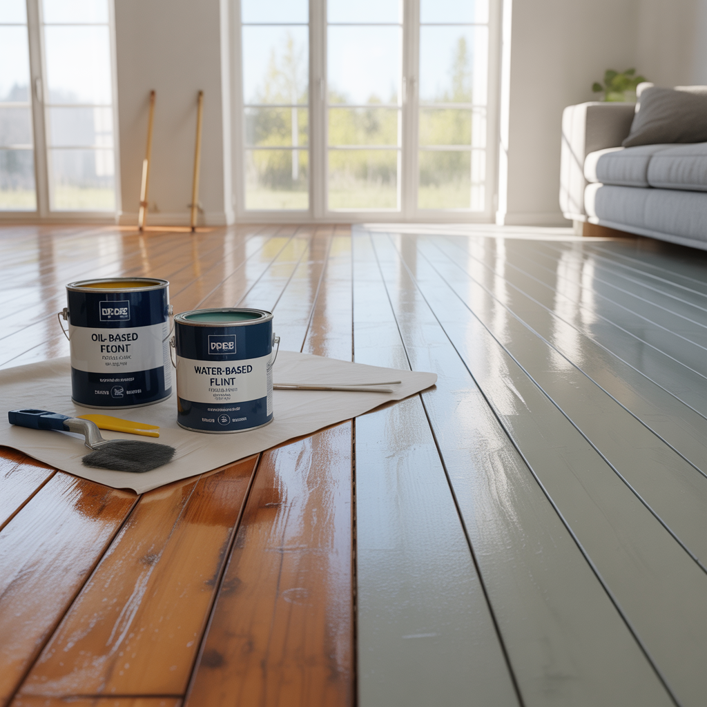 12.Ska du anvanda vattenbaserad eller oljebaserad farg pa golvet