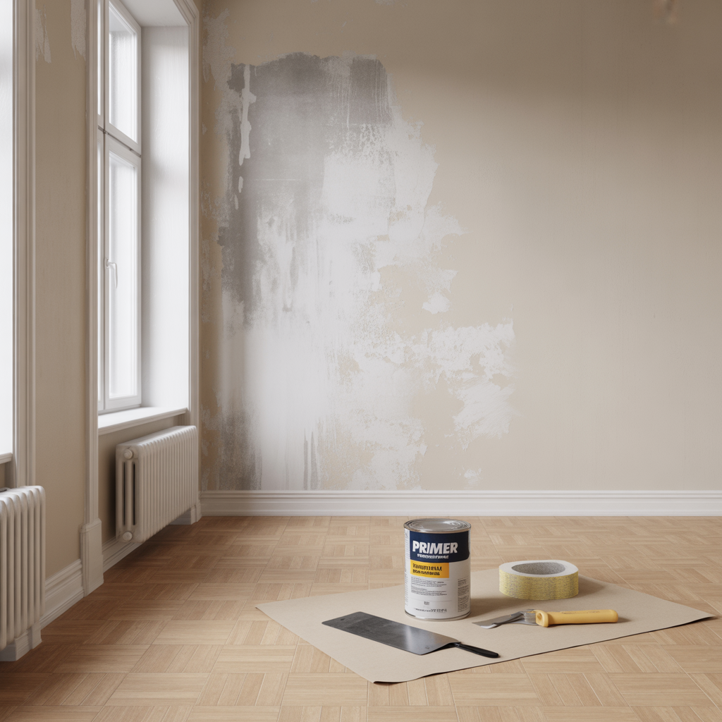 flagande vaggfarg inomhus felsokning och atgarder