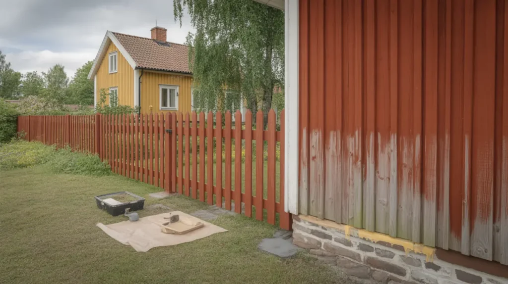 proffstips i juni m la staket och plank som t l sommarens sol och skurar